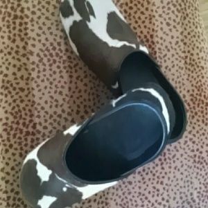 Sanita Cowhide Clogs